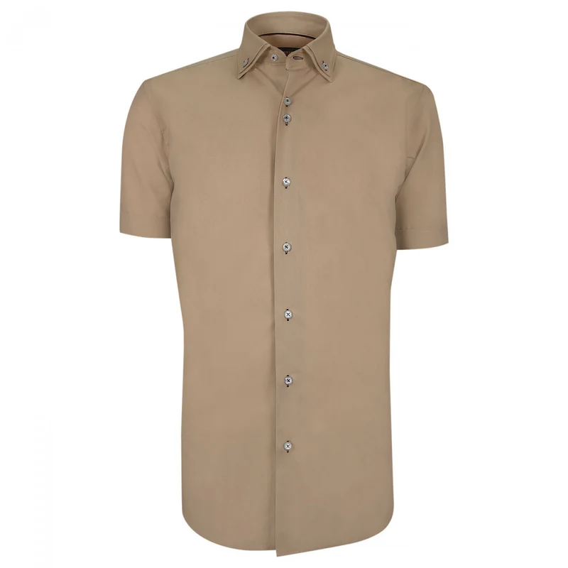 Chemisette homme double col coupe cintrée DIOBLO Emporio balzani