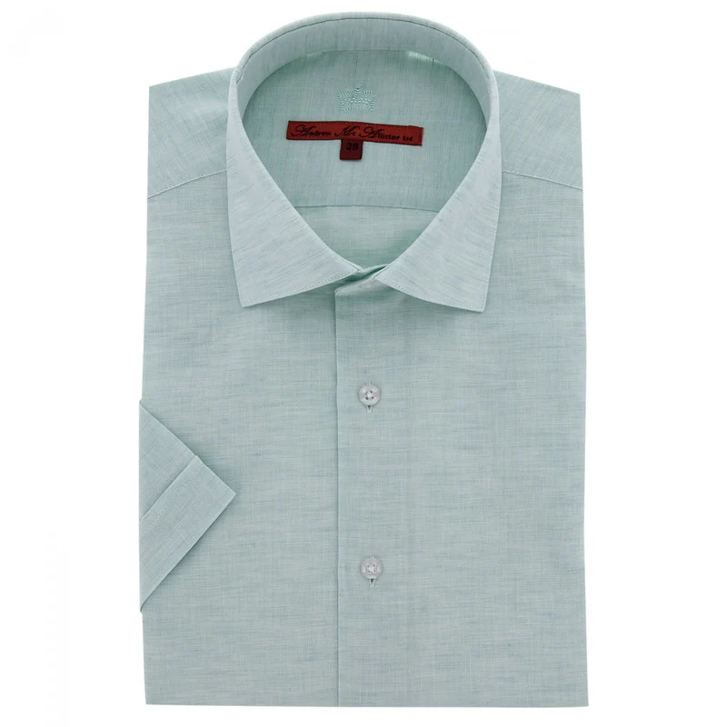 Chemisette homme classique coupe droite TROPEZ Andrew Mac Allister