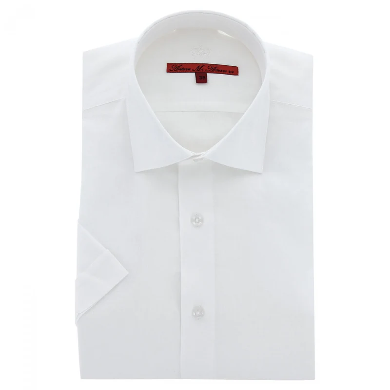 Chemisette homme classique coupe droite TROPEZ Andrew Mac Allister