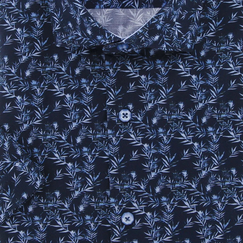 Chemisette homme liberty coupe cintrée MIMOSA Andrew Mac Allister