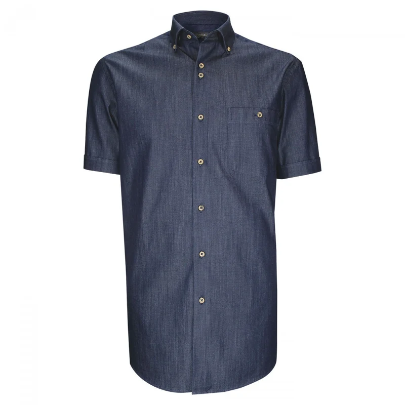Chemisette homme en jean coupe droite DENIMETA Emporio balzani