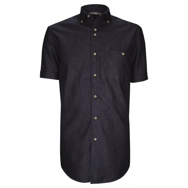 Chemisette homme en jean coupe droite DENIMETA Emporio balzani