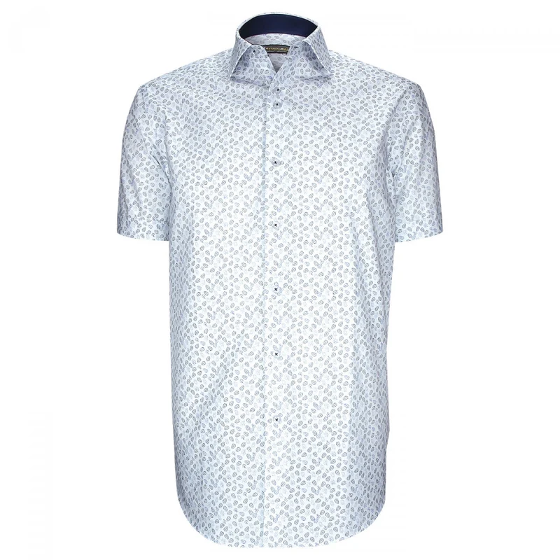 Chemisette homme à tissu imprimé coupe droite FLORALO Emporio balzani