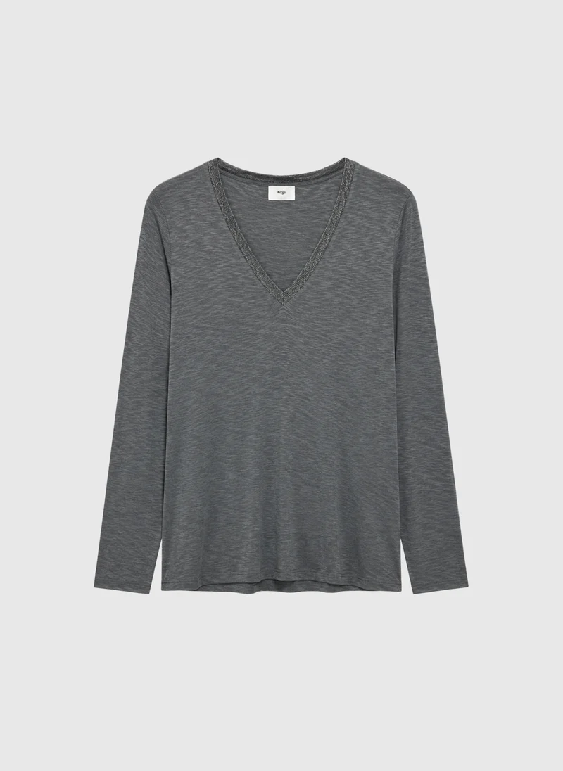 TEE-SHIRT TENIO acier