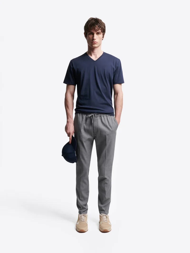 Chino slim taille élastique