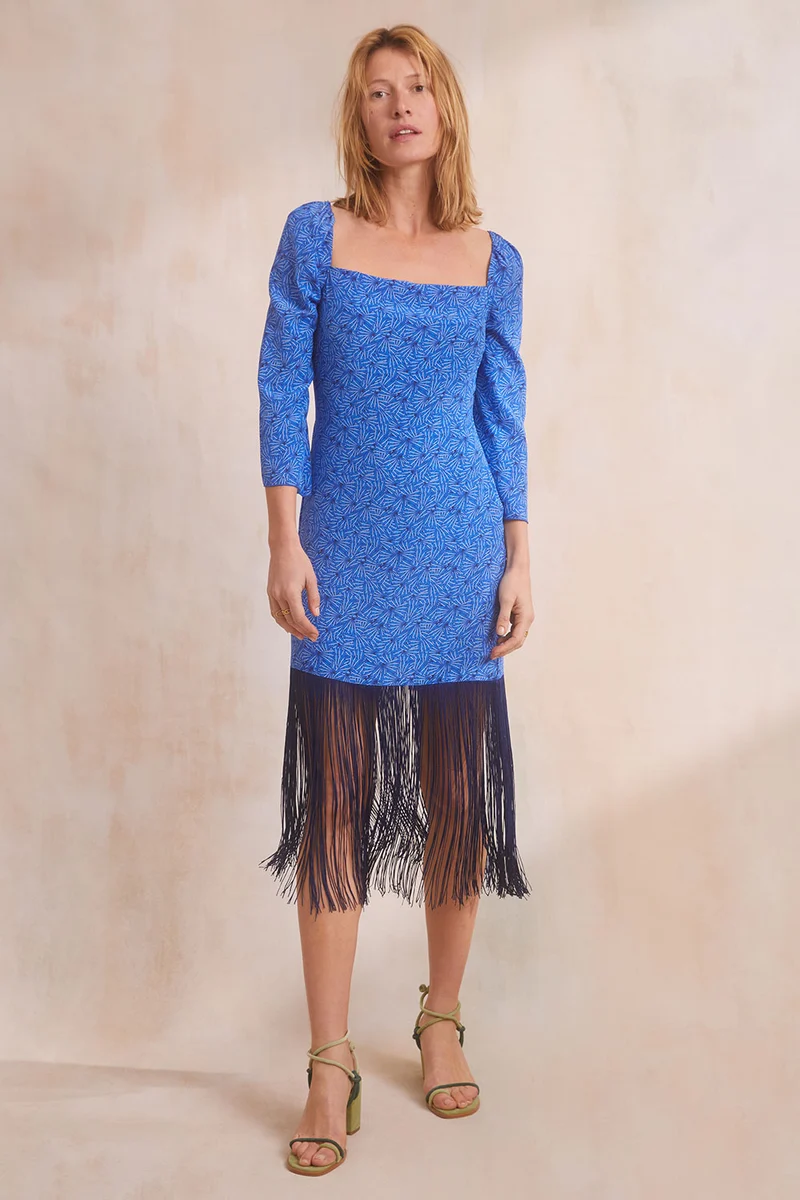 Robe Sérénade en soie La Mer