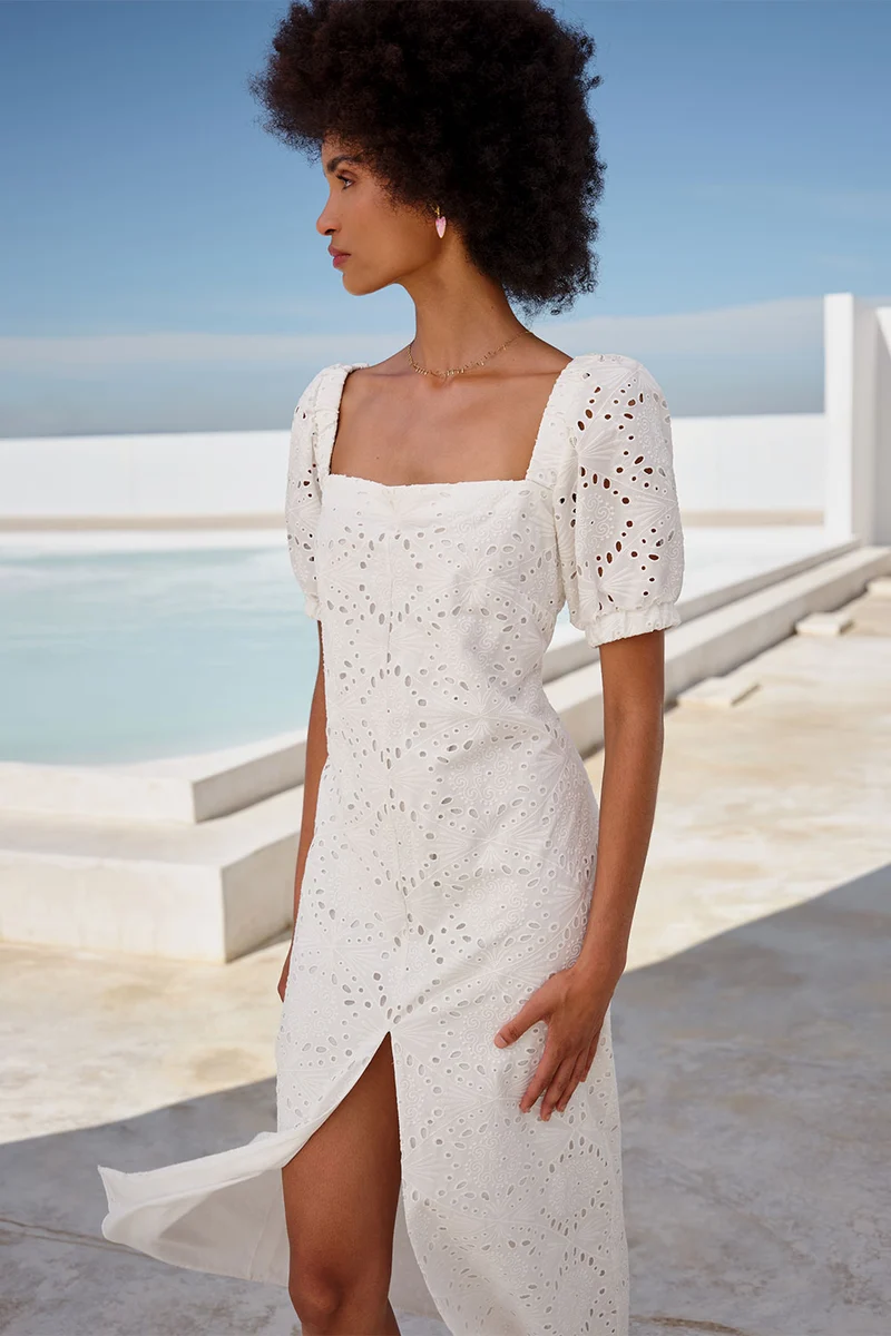 Robe Agapi Blanc