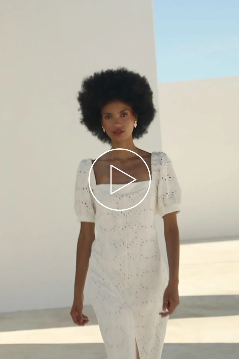 Robe Agapi Blanc