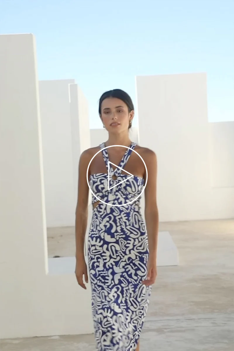 Robe Ajaccio Fusion Bleu