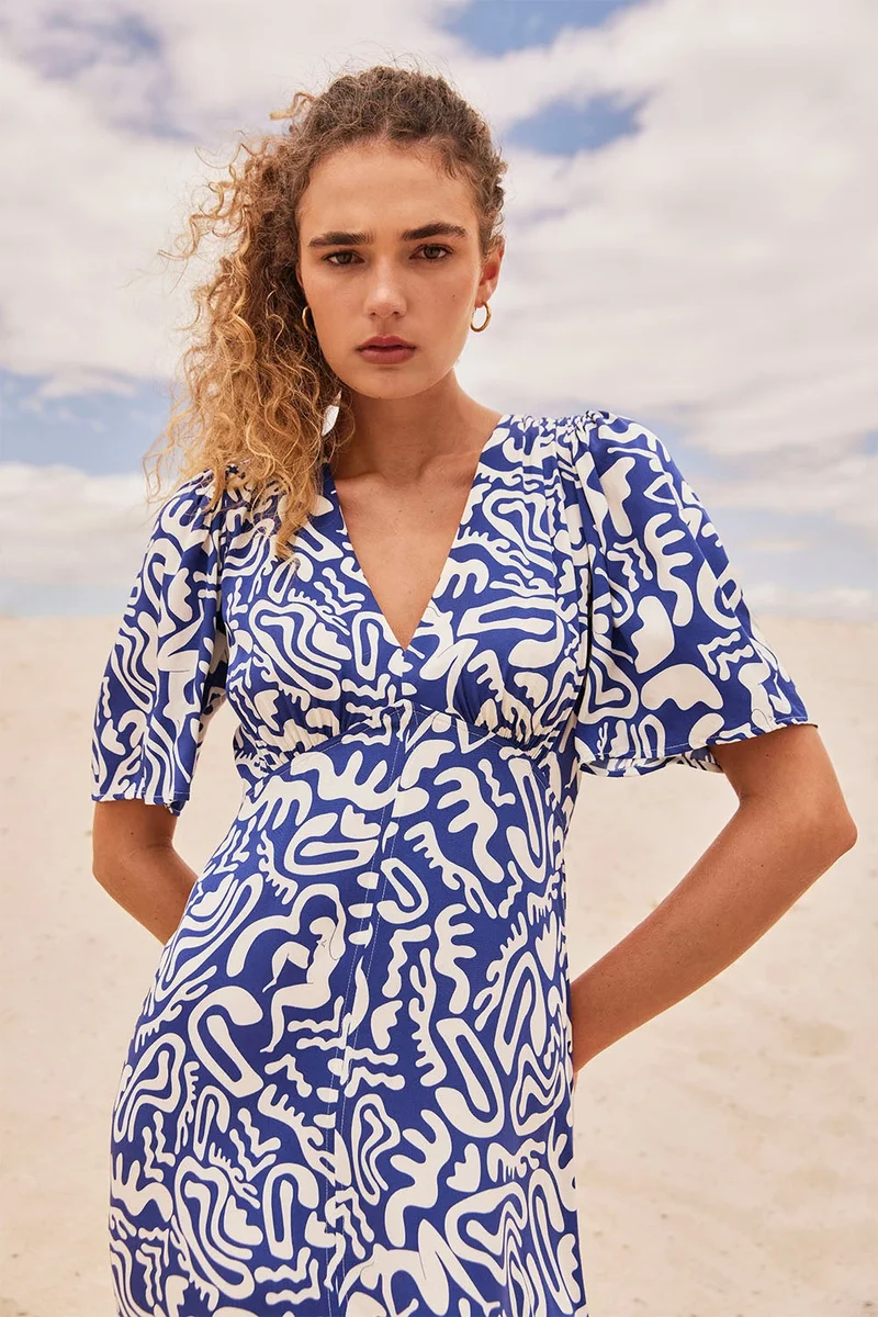 Robe Muse Fusion Bleu