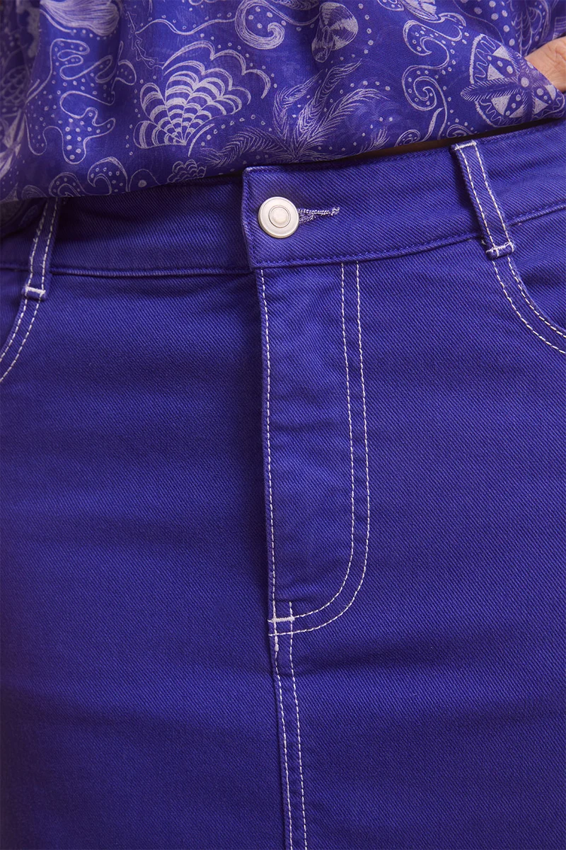 Jupe Circé Violet Royal