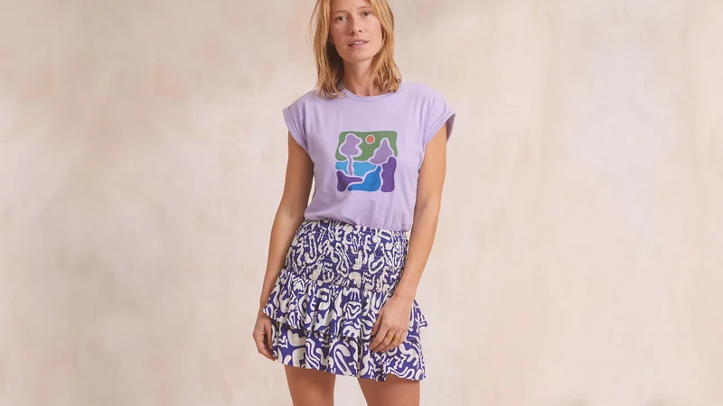 Jupe Athéna Fusion Bleu
