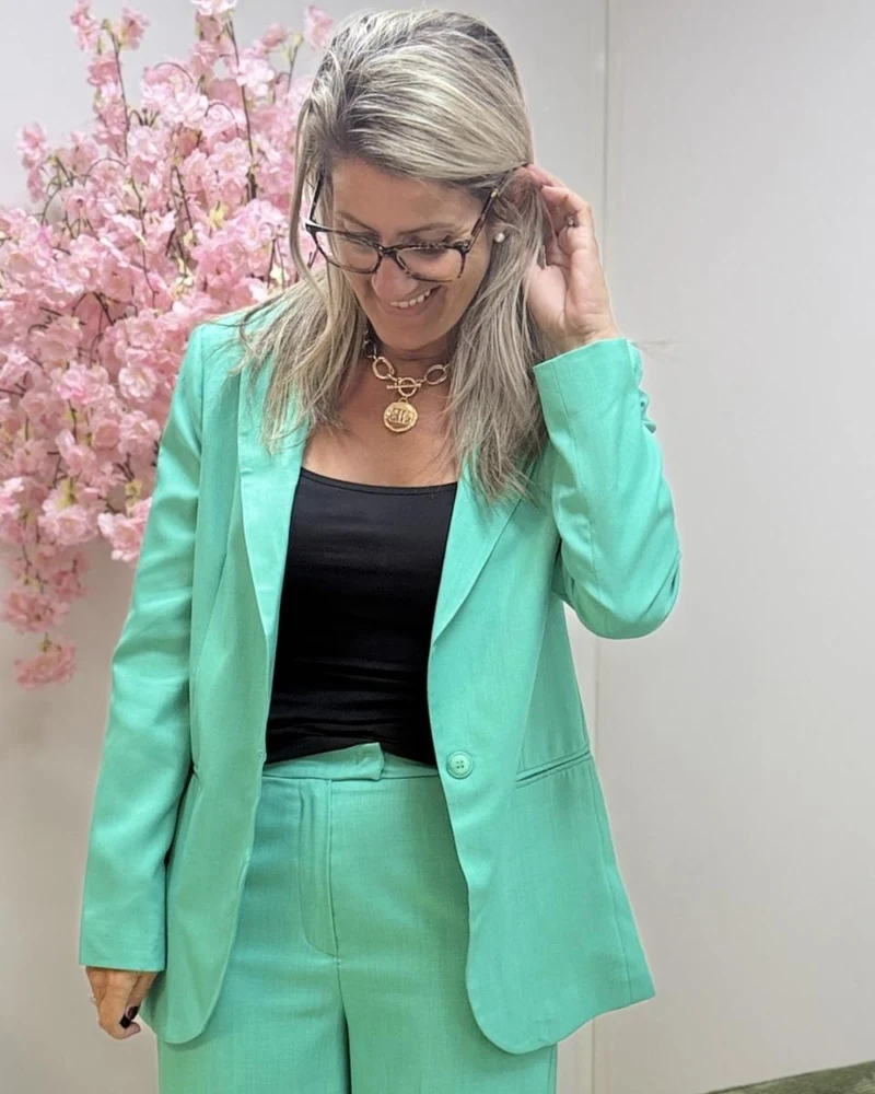 Blazer Olga vert