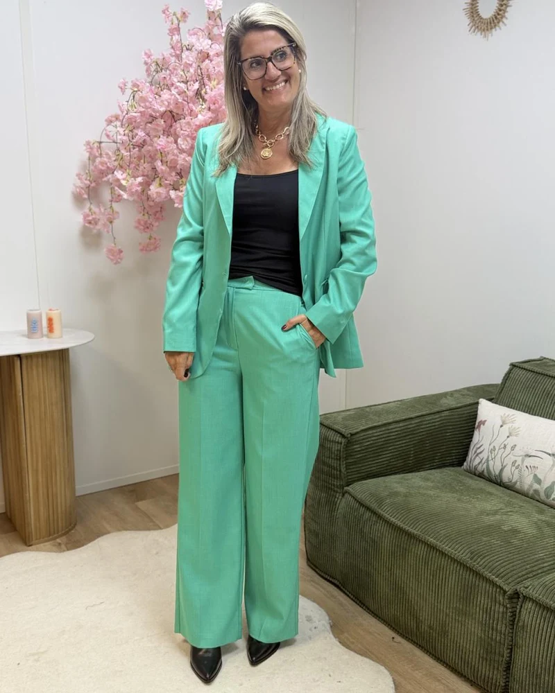 Blazer Olga vert