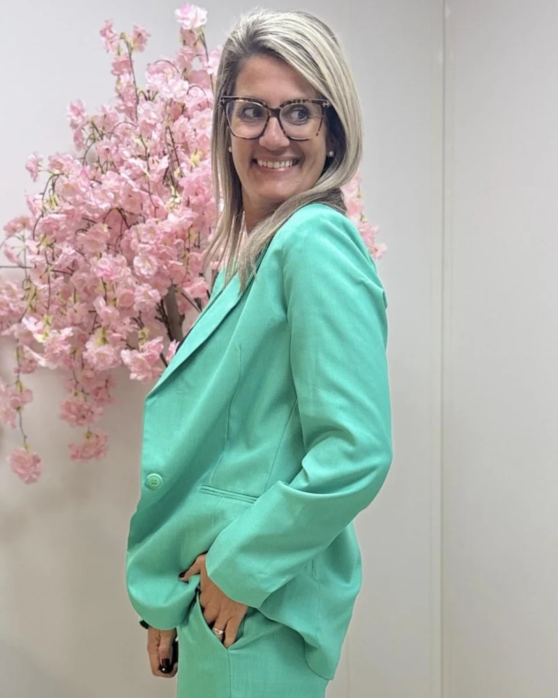 Blazer Olga vert