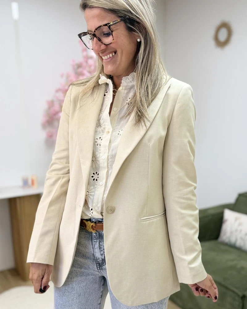 Blazer Olga beige