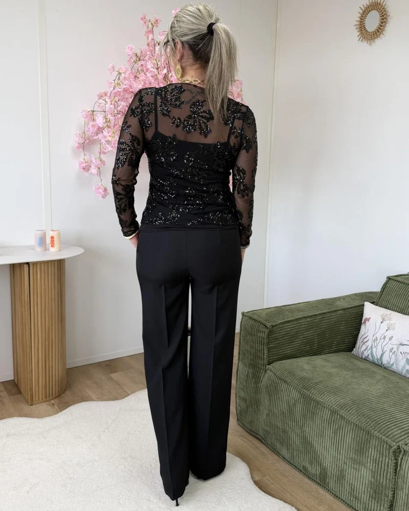 Top Anastasia noir (du 34 au 38-40)