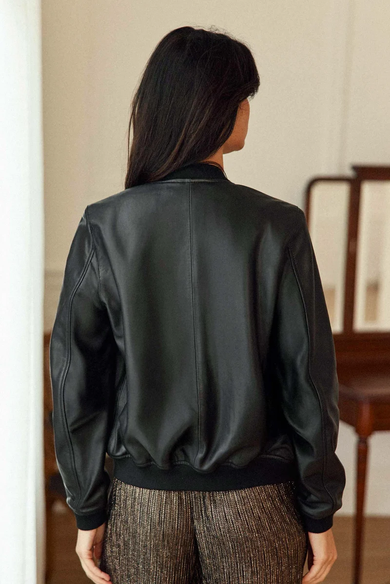Volene - Blouson en cuir