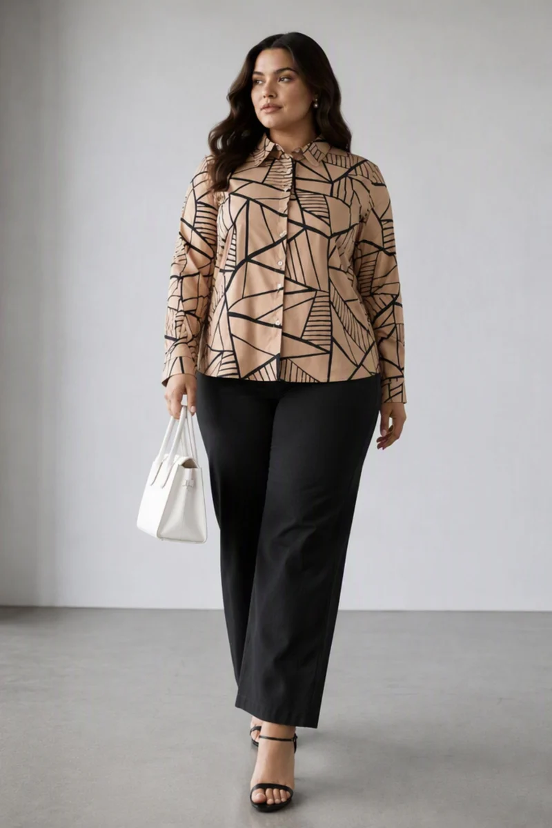 Talvera|Cotton Highlow Shirt