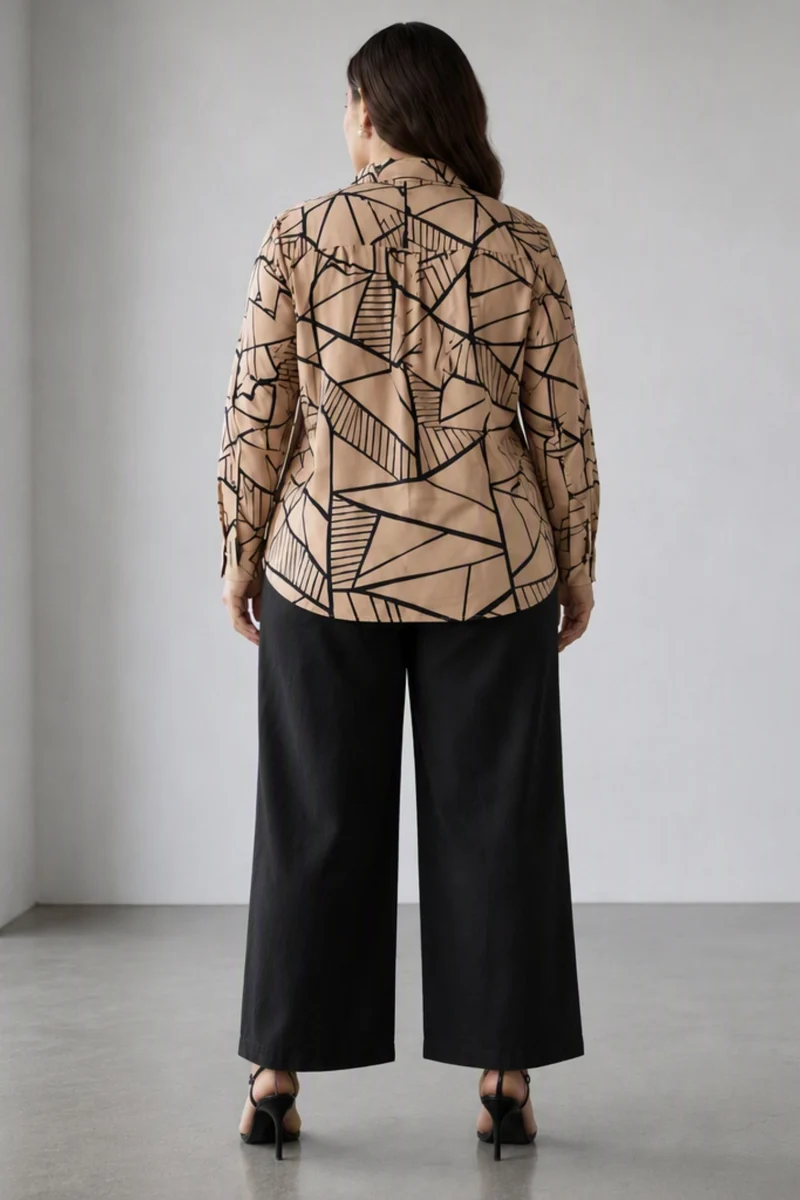 Talvera|Cotton Highlow Shirt