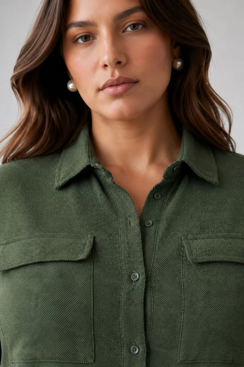 Floris Top|100% Viscose Longline Shirt