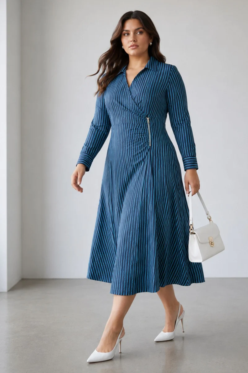 Celindra|Cotton Wrap Dress