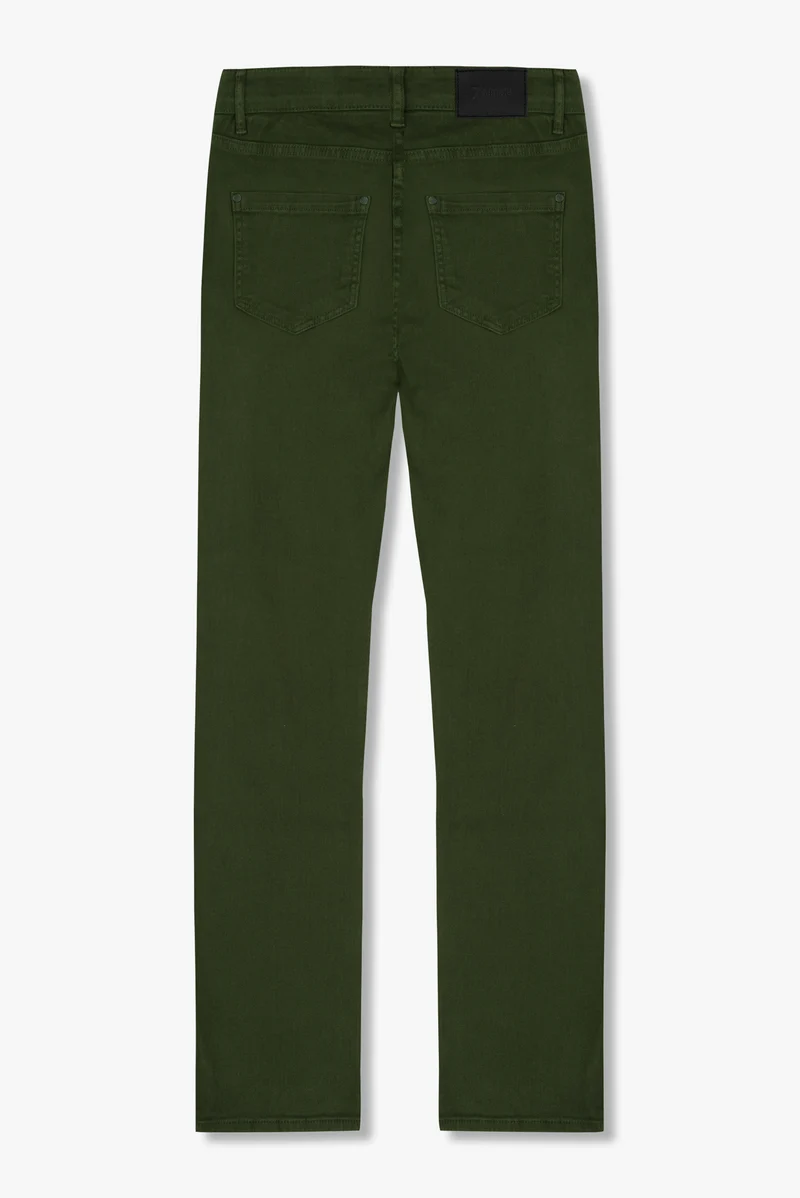 Cotton Stretch Man Pant Green
