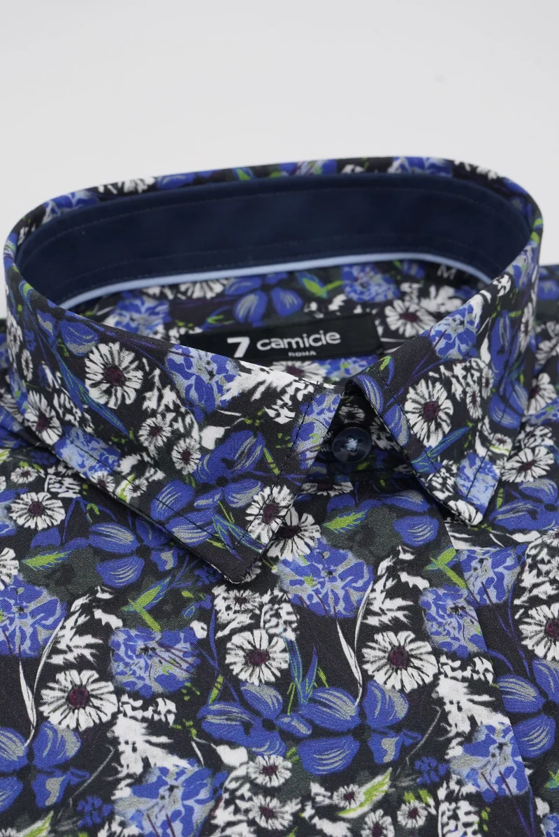 Beatrice Sport Poplin Women’s Shirt Blue White