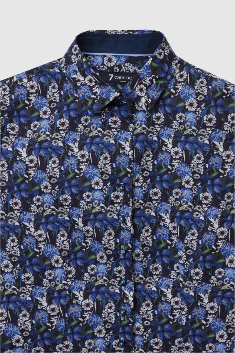 Beatrice Sport Poplin Women’s Shirt Blue White