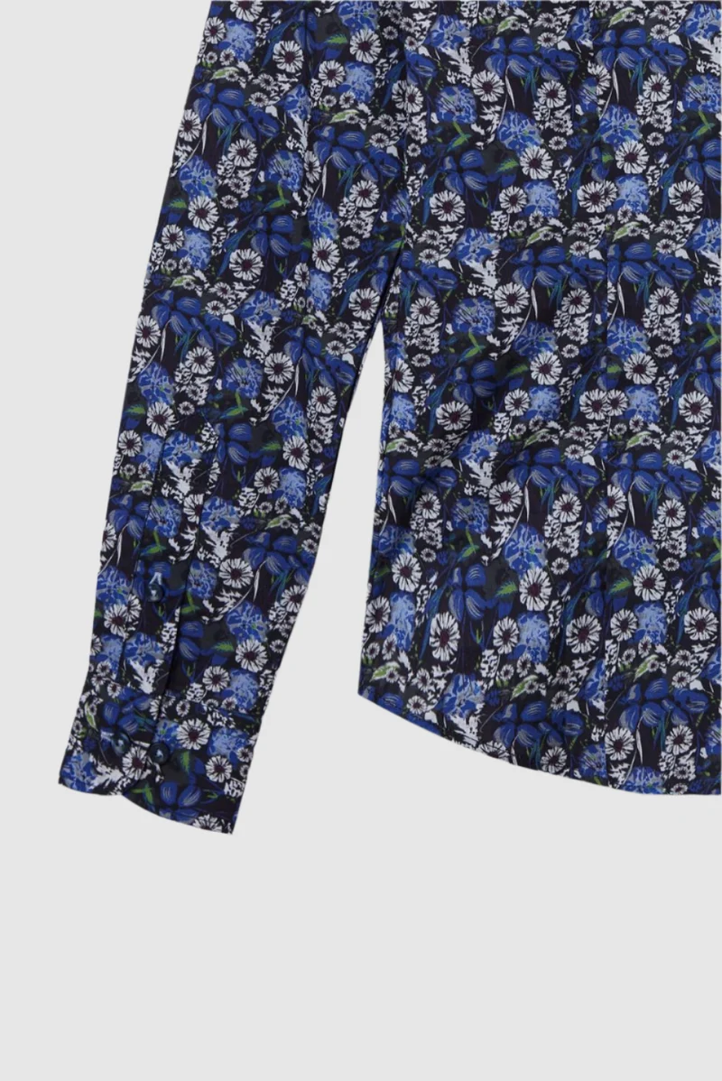 Beatrice Sport Poplin Women’s Shirt Blue White
