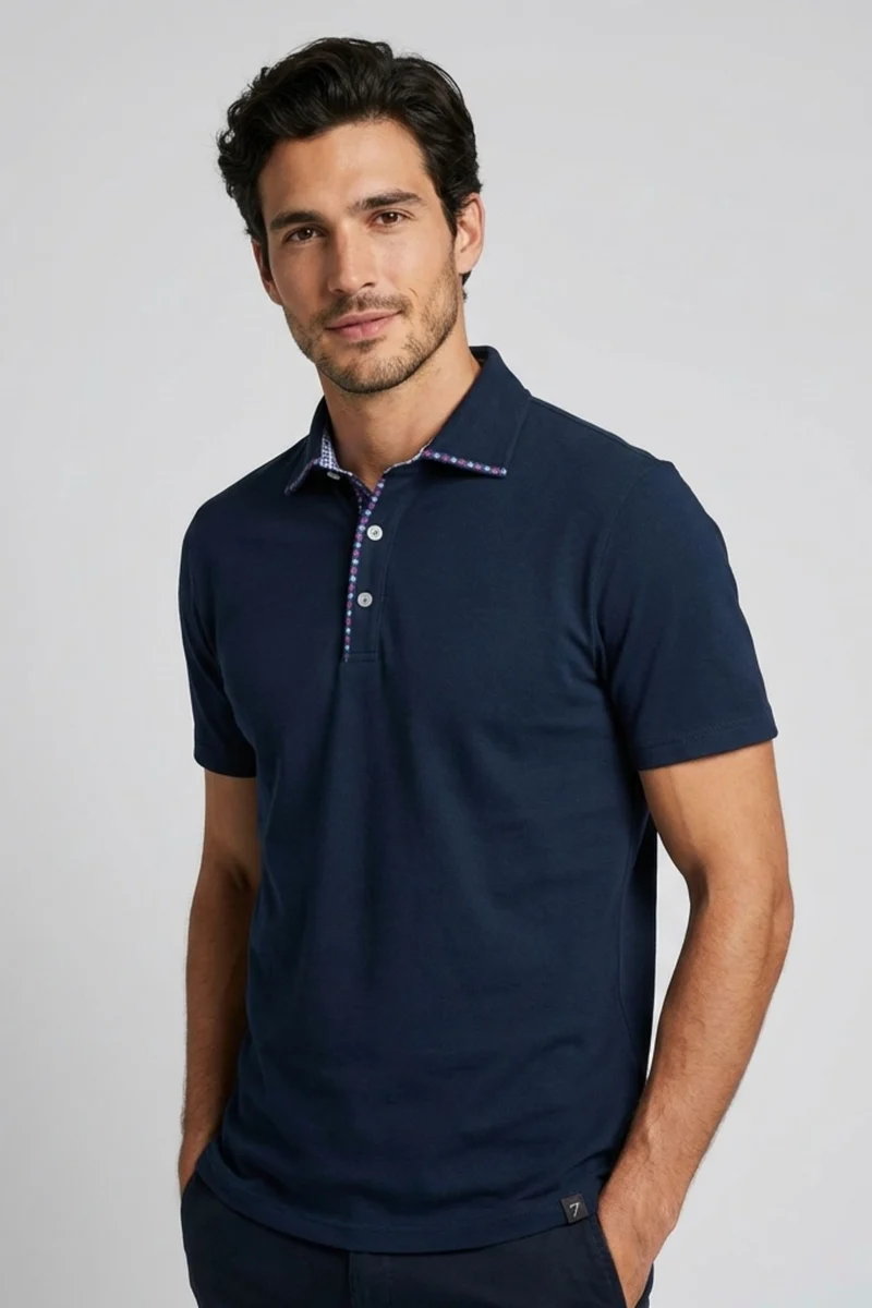 Jersey Man Polo Blue