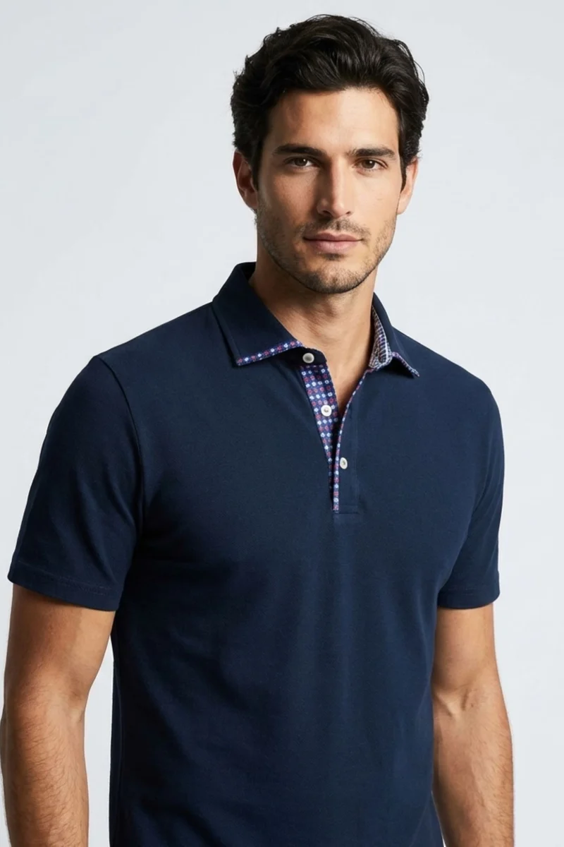 Jersey Man Polo Blue