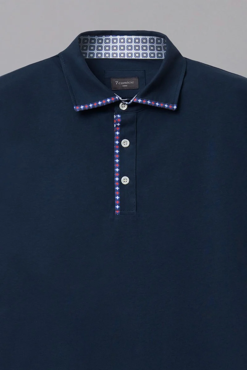 Jersey Man Polo Blue