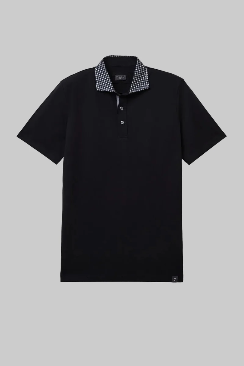 Jersey Man Polo Black
