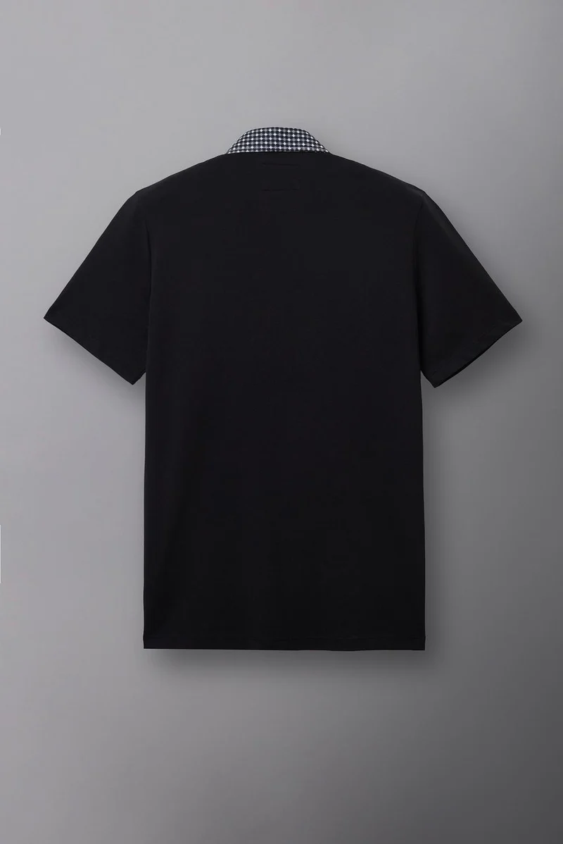 Jersey Man Polo Black