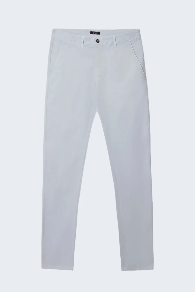 Cotton Stretch Man Pant Grey
