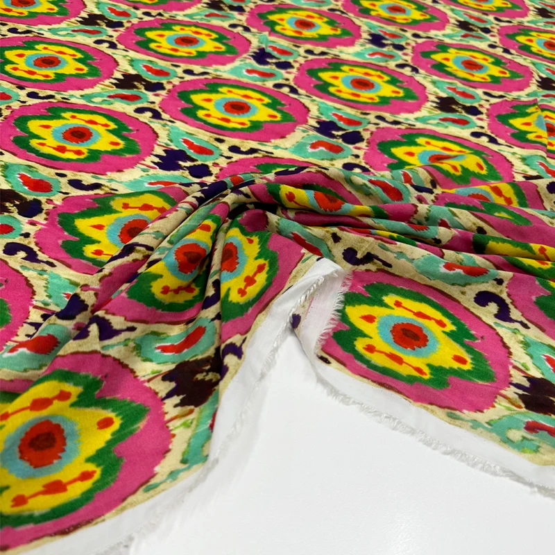 Tissu Popeline, Viscose - Isha