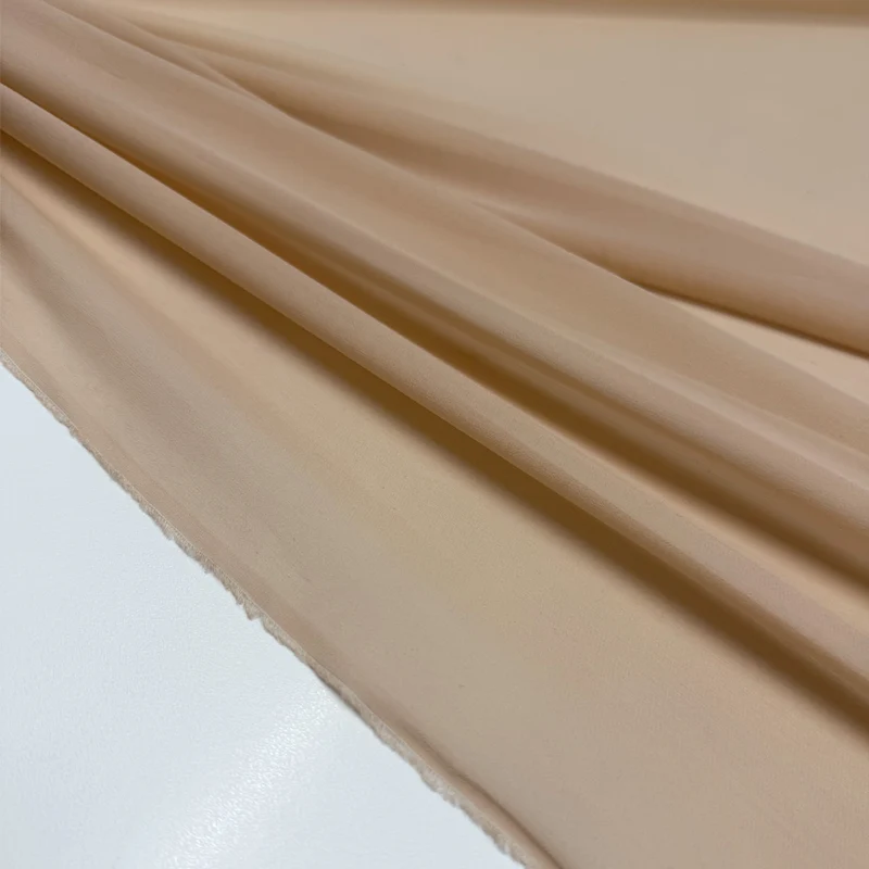Tissu Crêpe Georgette, Soie - Rubino