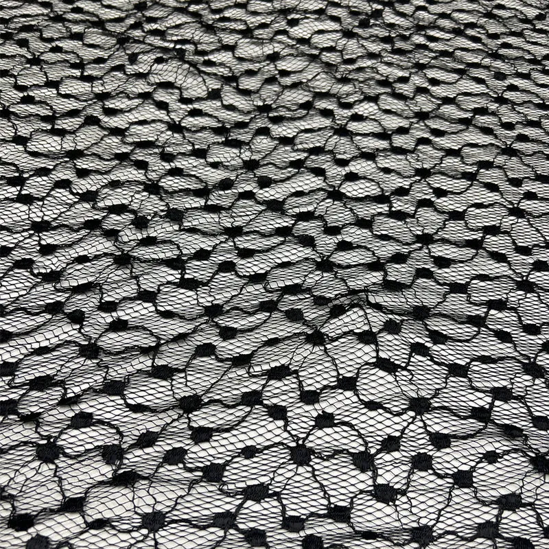 Tissu Dentelle Tulle Brodé - Cornacchia