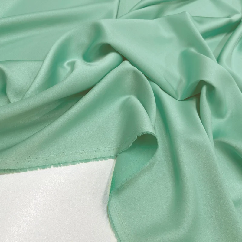 Tissu Crêpe Envers Satin, Lourd Stretch - Elvira
