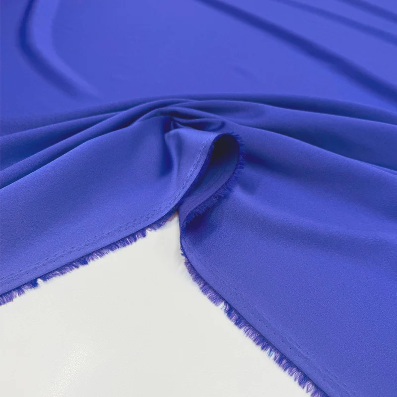 Tissu Crêpe Envers Satin, Lourd Stretch - Elvira