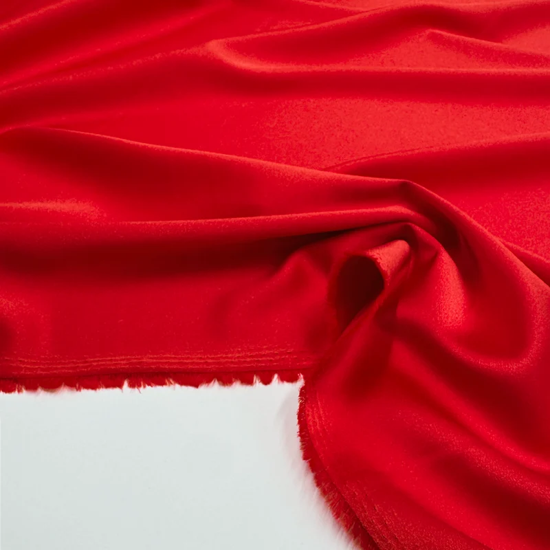 Tissu Crêpe Envers Satin, Lourd Stretch - Elvira