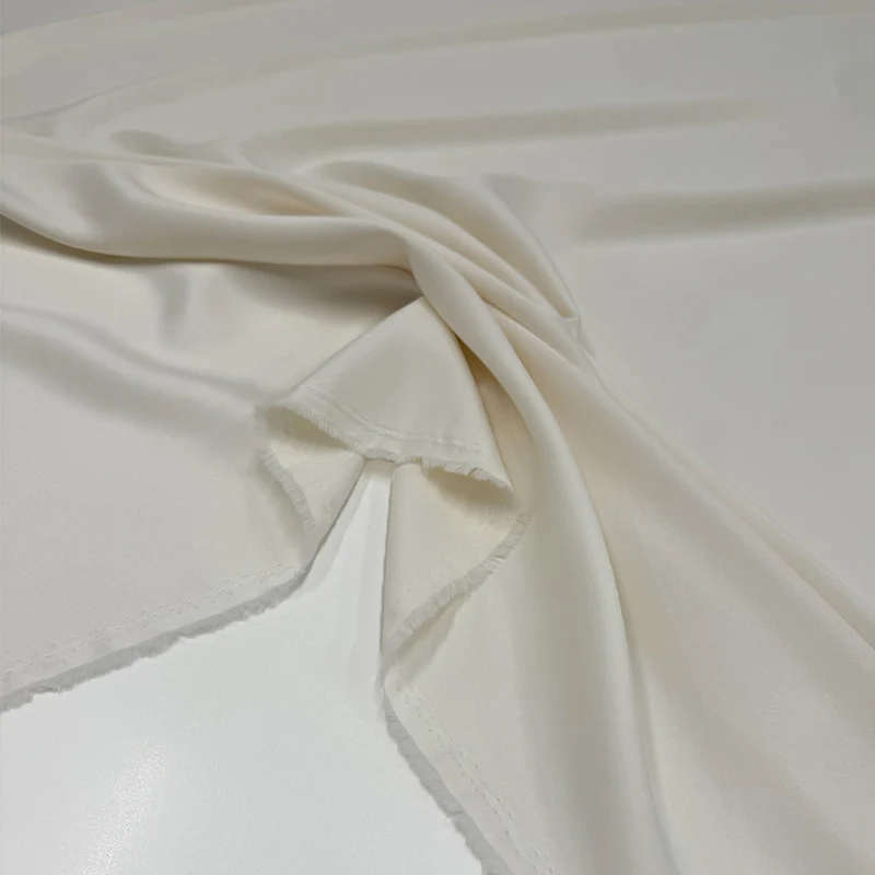 Tissu Crêpe Envers Satin, Lourd Stretch - Elvira