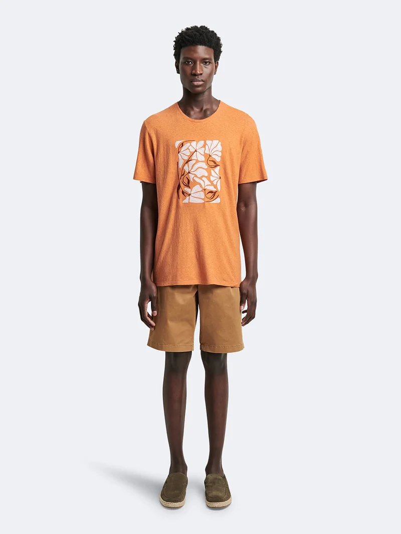 Bermuda regular en coton