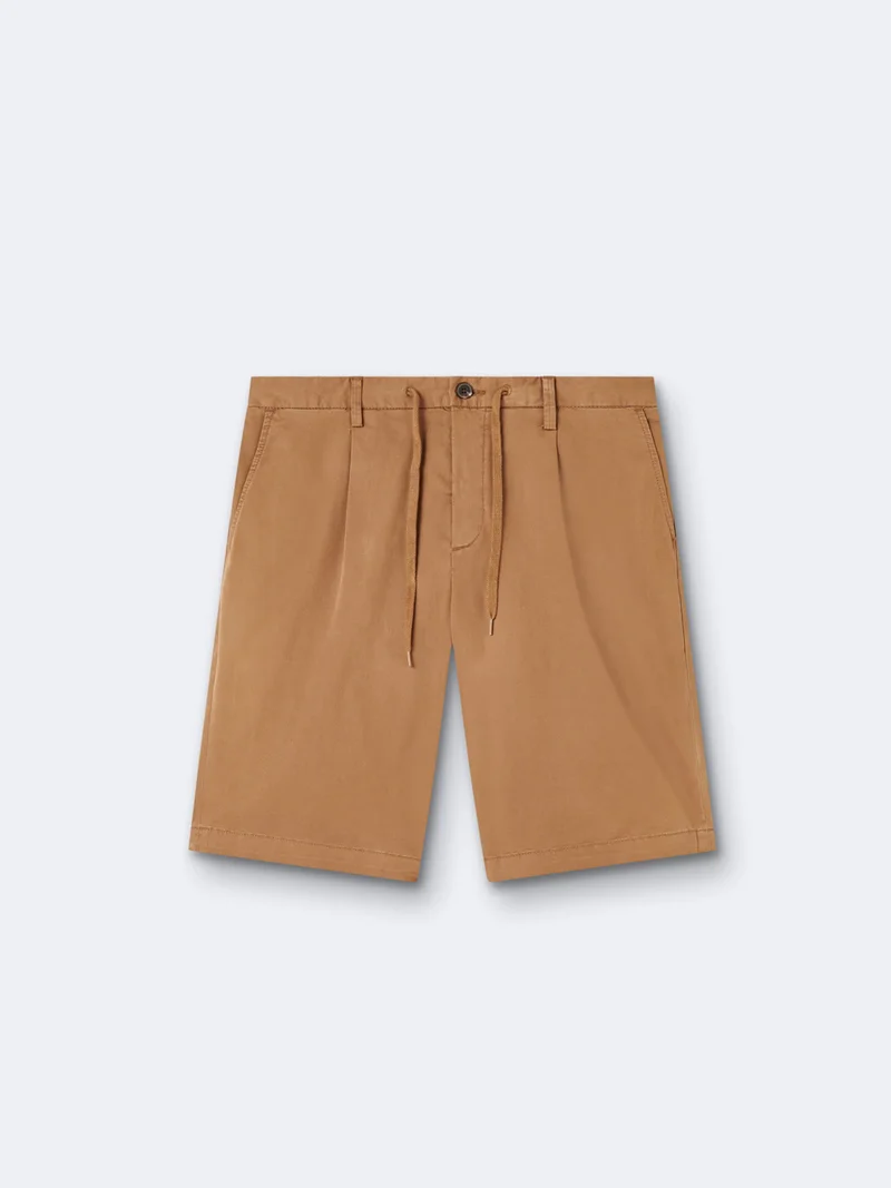 Bermuda regular en coton
