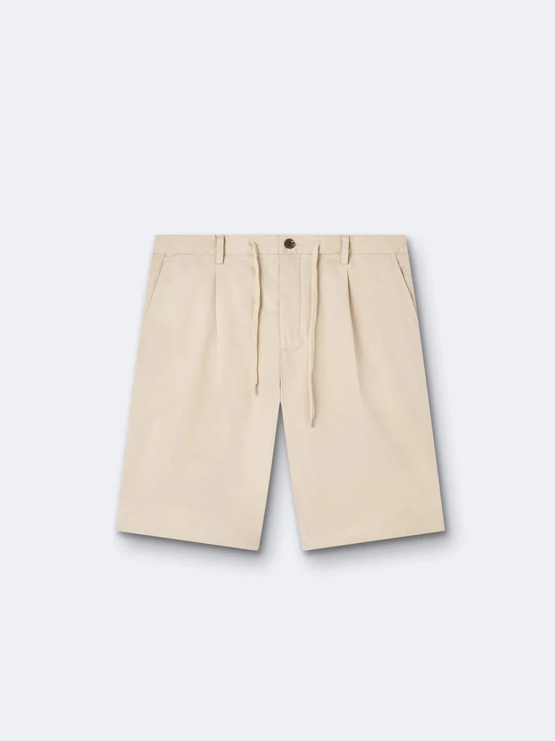 Bermuda regular en coton