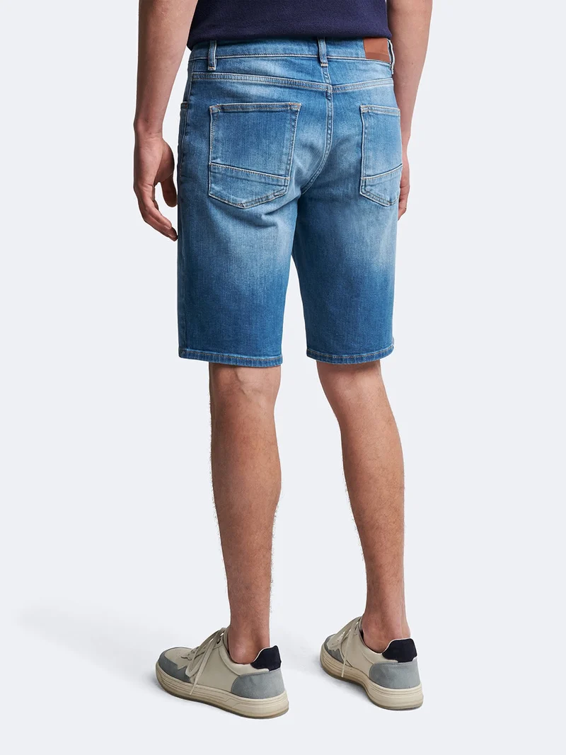 Bermuda en coton délavé