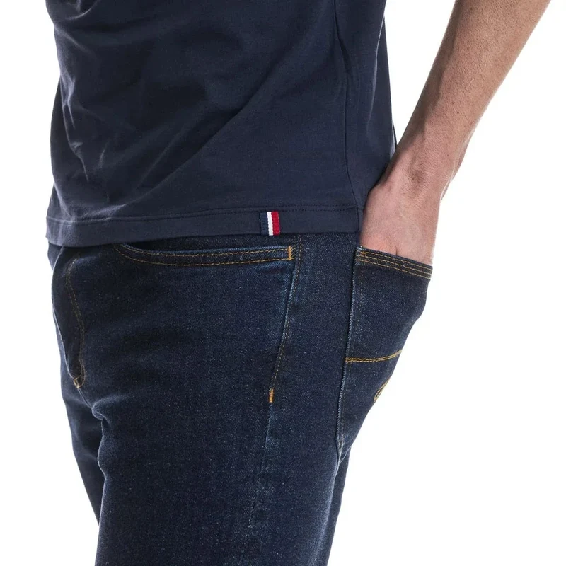 T-shirt Homme Bleu Marine - Cœur