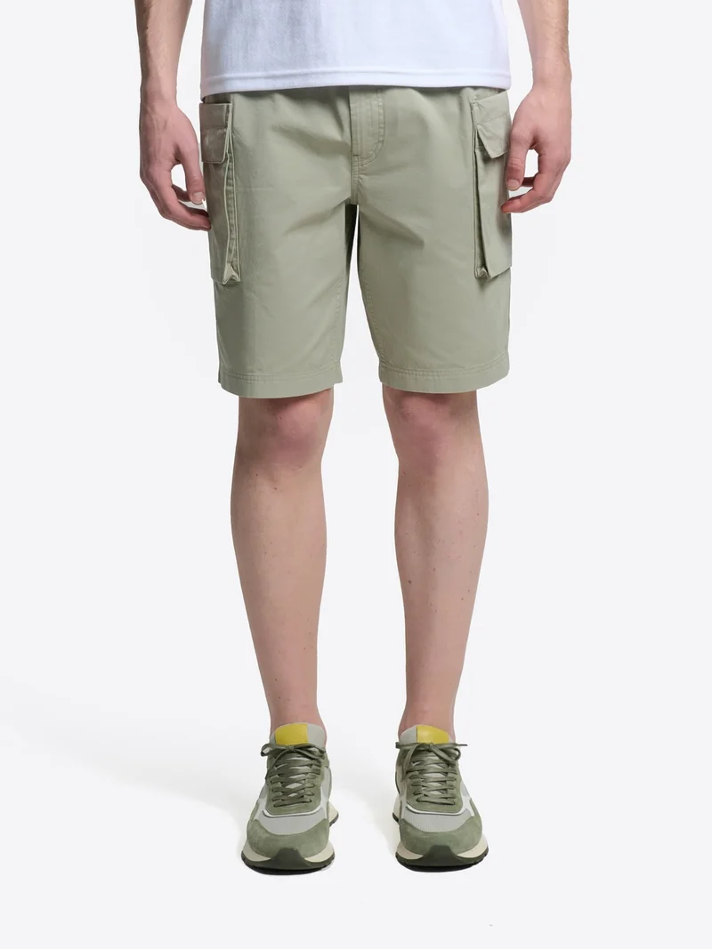 Bermuda slim en coton