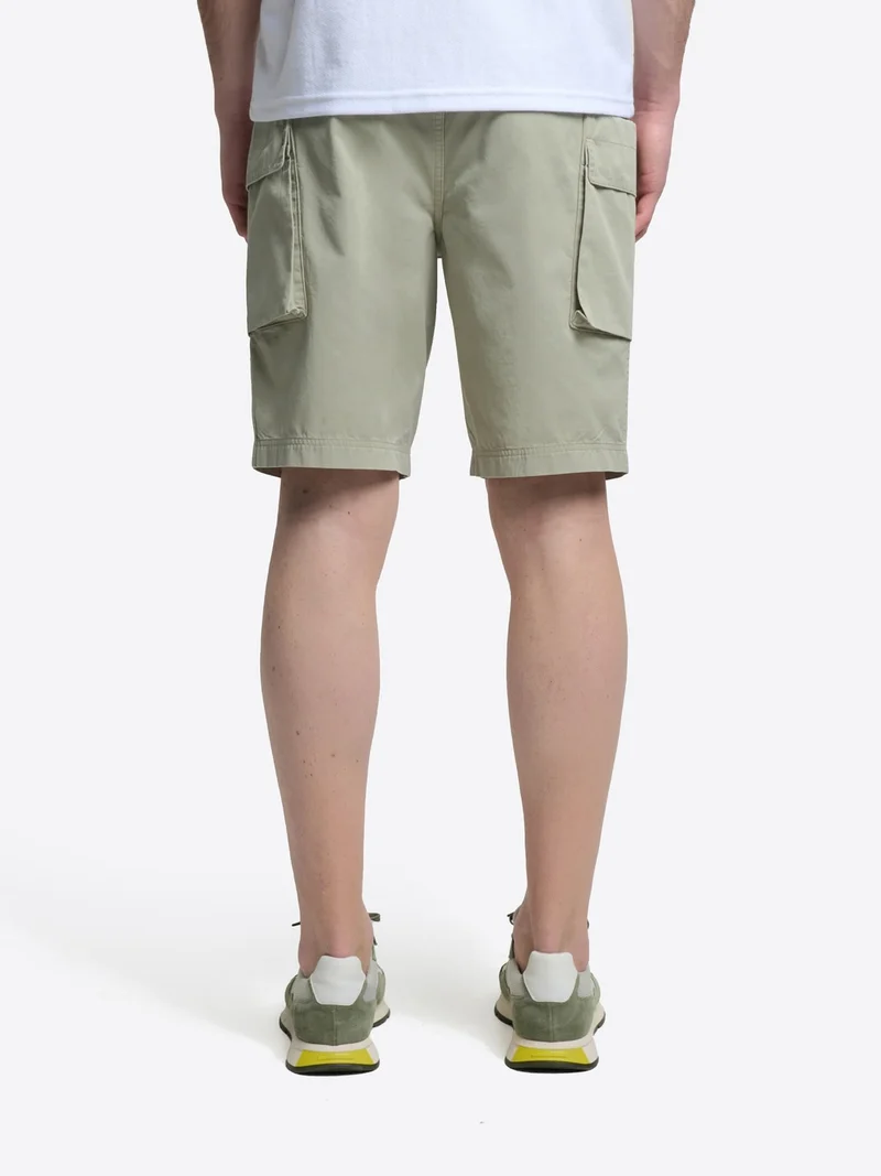 Bermuda slim en coton